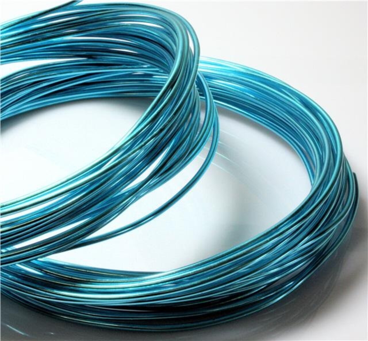 The Ribbon People 4mm Royal Colored Designer Aluminum Wire- Approximately 15 Yards
